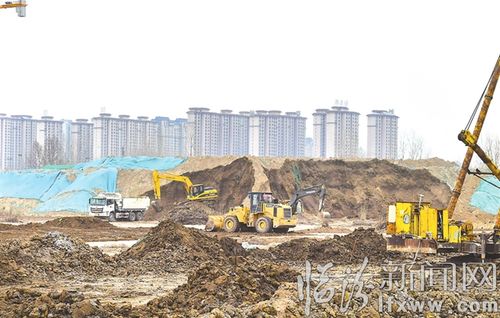 临汾市第二中心学校建设项目紧张有序推进